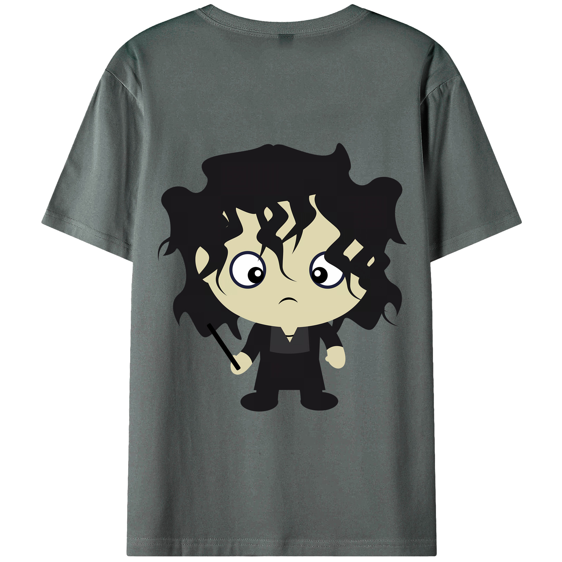 （画像用） Harry Potter ハリー・ポッターシリーズ 綿100％半袖Tシャツ（背面プリント）